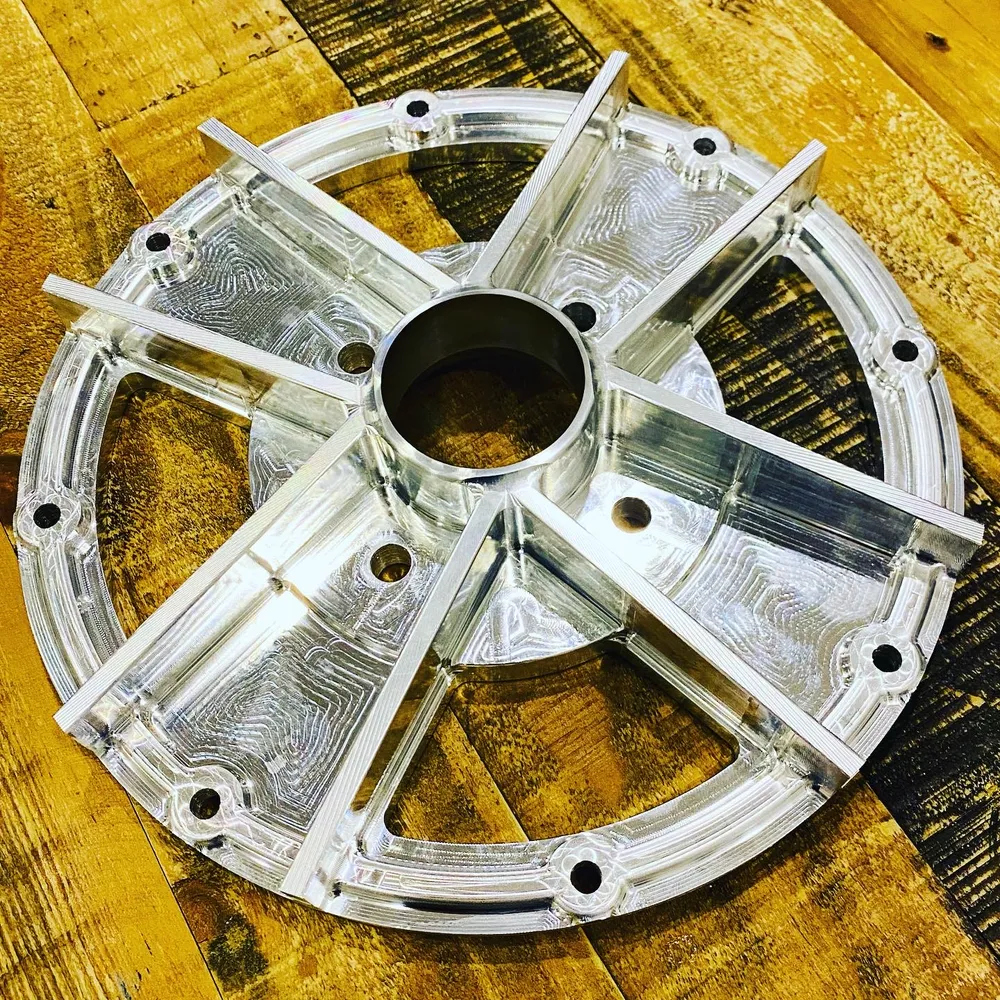 CNC Machined Racing Wheel Centres
