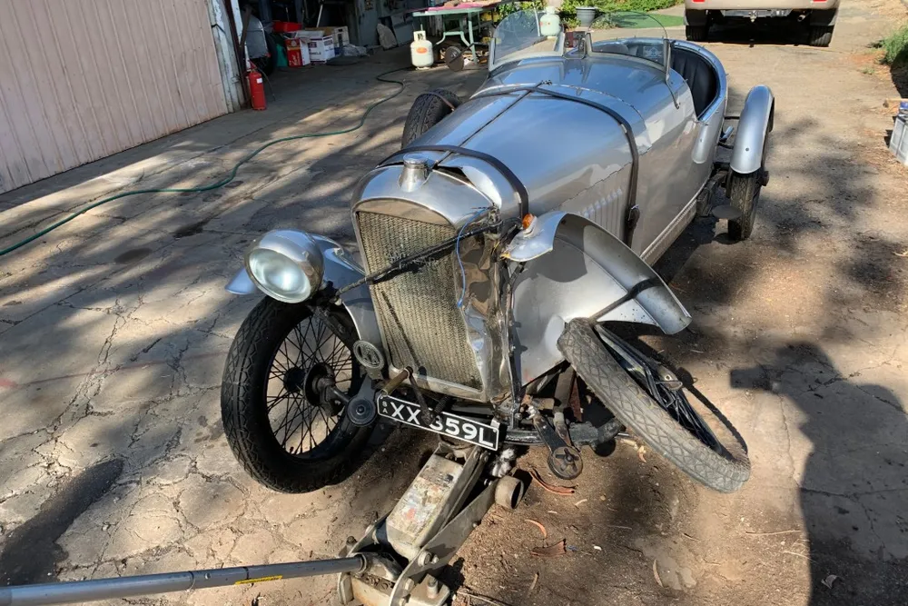 Welding & CNC Machining - before restoration